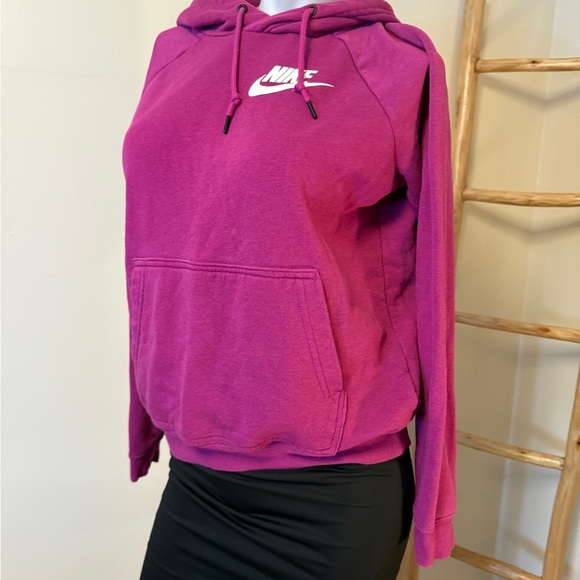 Fuschia Pink Nike Pullover Hoodie Women’s Small - Picture 2 of 5